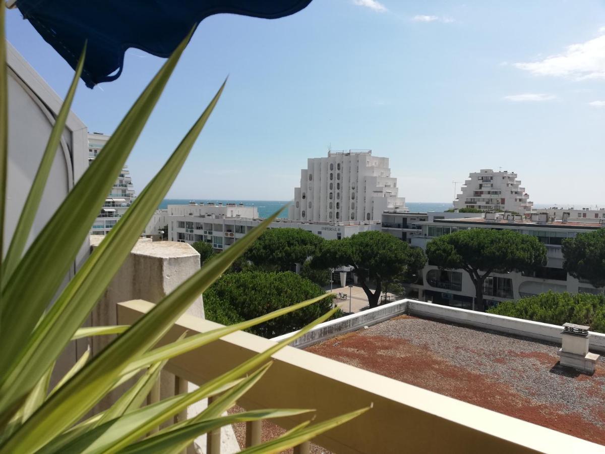 Le Semaphore - Studio Climatise, Grande Terrasse Vue Mer - Parking, Wifi La Grande-Motte Exterior foto