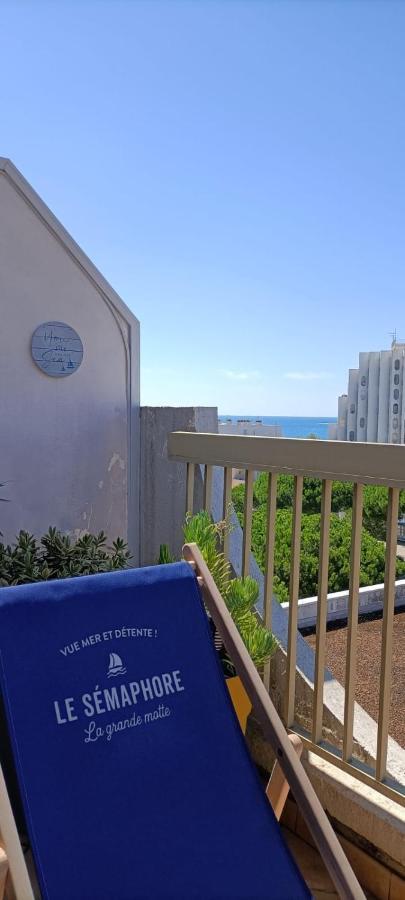 Le Semaphore - Studio Climatise, Grande Terrasse Vue Mer - Parking, Wifi La Grande-Motte Exterior foto